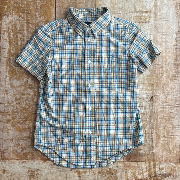 Ralph Lauren Boys Plaid Shirt size 6 - Picture 4 of 6